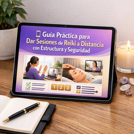 Guía Práctica para Dar Sesiones de Reiki a Distancia🖥️